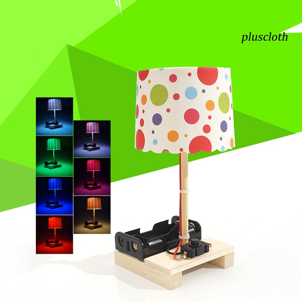 Bộ Đồ Chơi Thí Nghiệm Vật Lý Đèn Bàn Tự Lắp Ráp Cho Bé