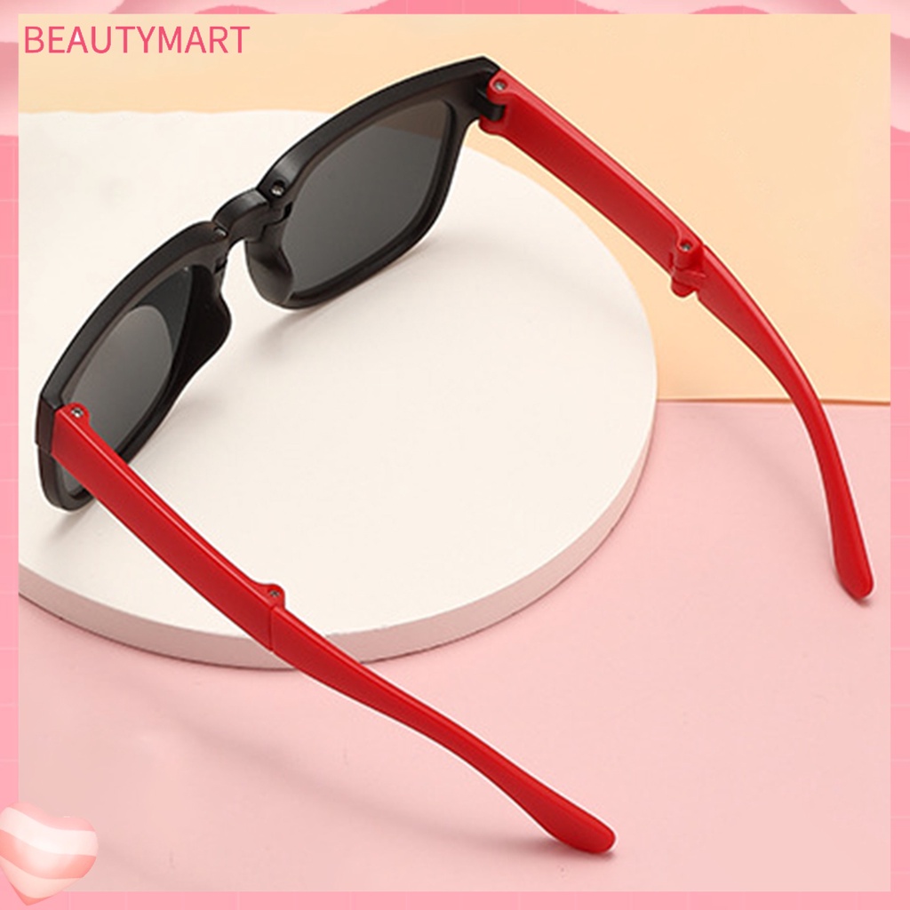 Kính Mát Phân Cực Mặt Vuông Chống Tia UV400 Thời Trang Cho Bé