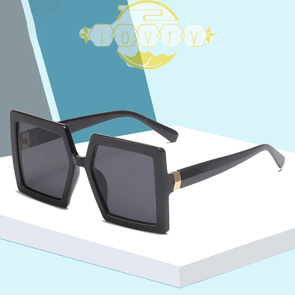 Kính Mát Gọng Vuông Lớn Chống Bức Xạ &amp; Bức Xạ Cho Nam &amp; Nữ