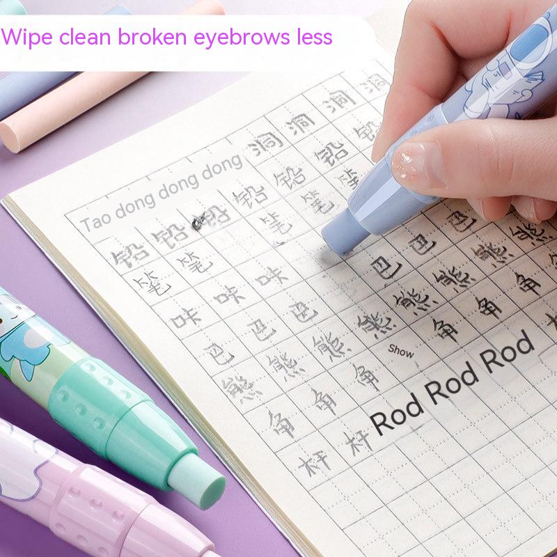 Cục Tẩy Hình Gấu Kaba Hoạt Hình Đáng Yêu Có Thể Thu Gọn Cho Bé