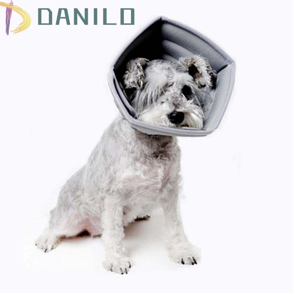 Vòng Cổ Hình Nón Chống Cắn Có Thể Điều Chỉnh Dành Cho Thú Cưng