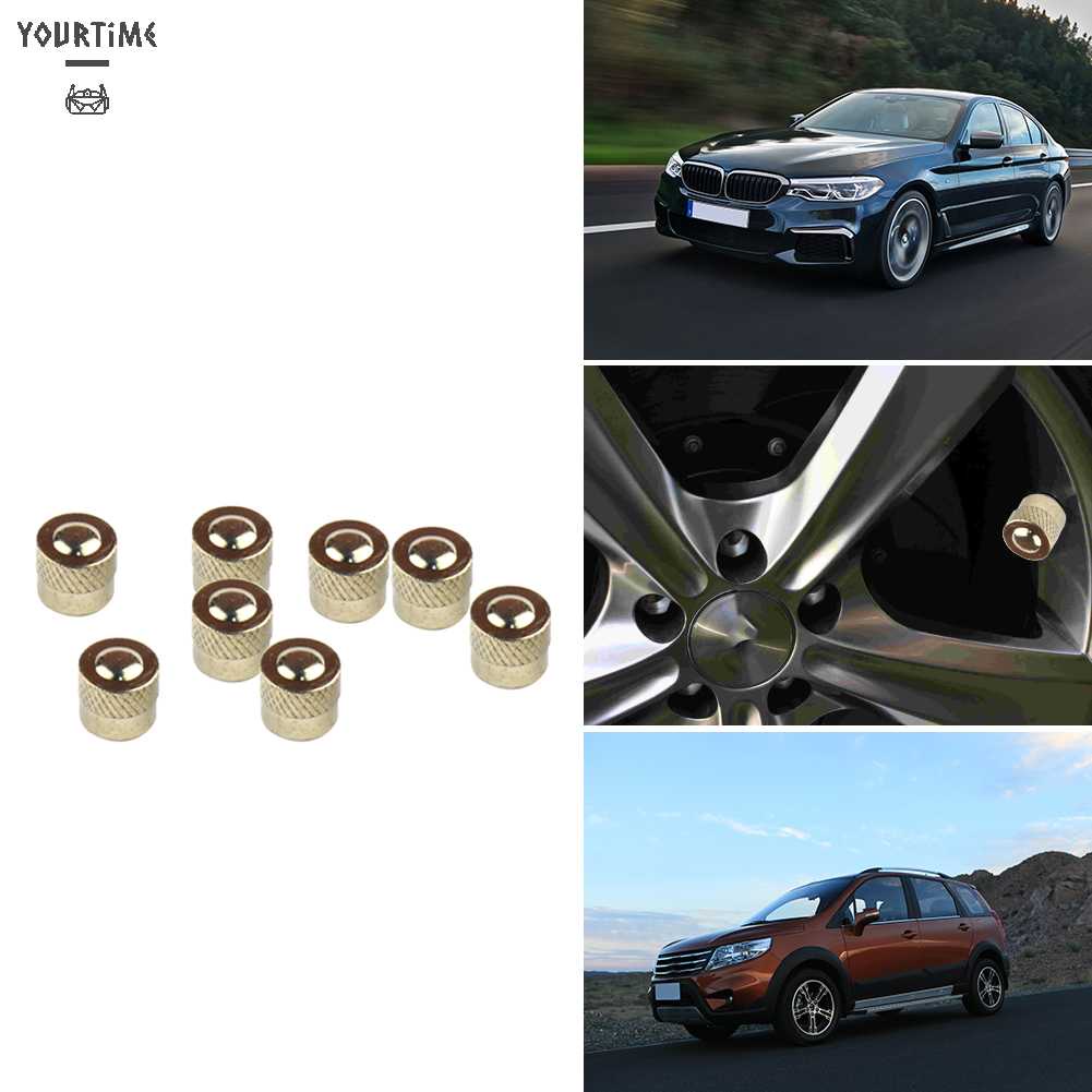 Nắp Van Bánh Xe Hơi Chống Bụi Bằng Đồng