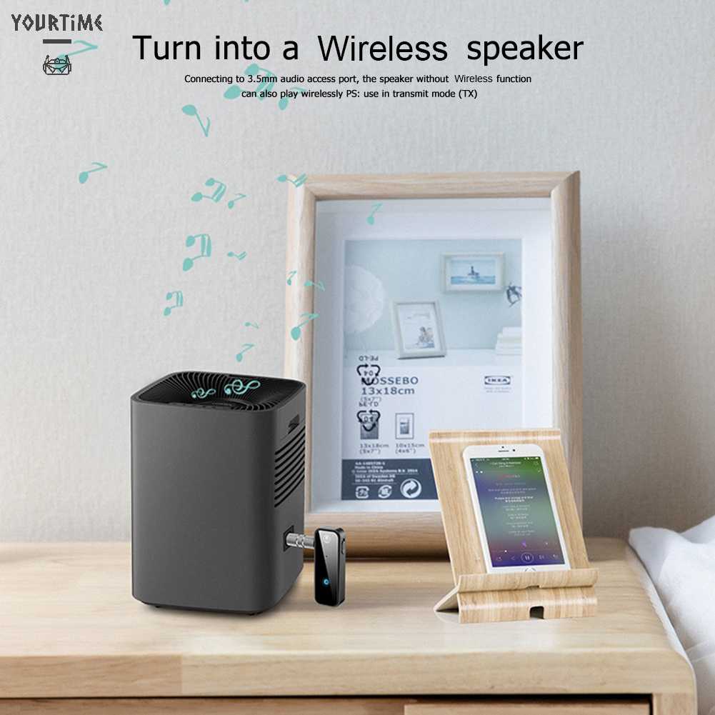 Bộ Chuyển Đổi Âm Thanh Bluetooth 5.0 3.5mm Không Dây Chuyên Dụng Cho Gọi Rảnh Tay