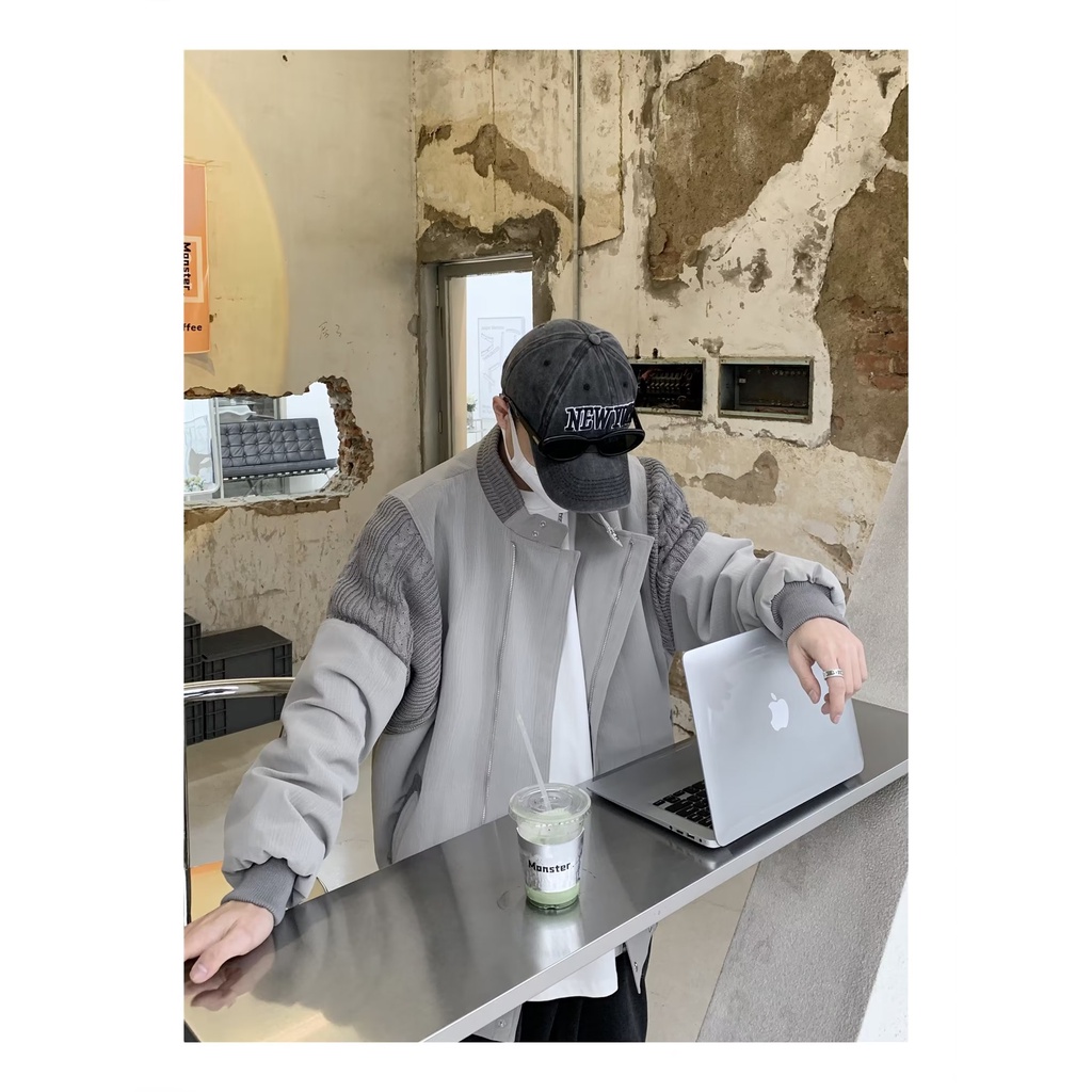 Áo Khoác K09sauce Phong Cách Retro Thời Trang Cao Cấp Cho Nam