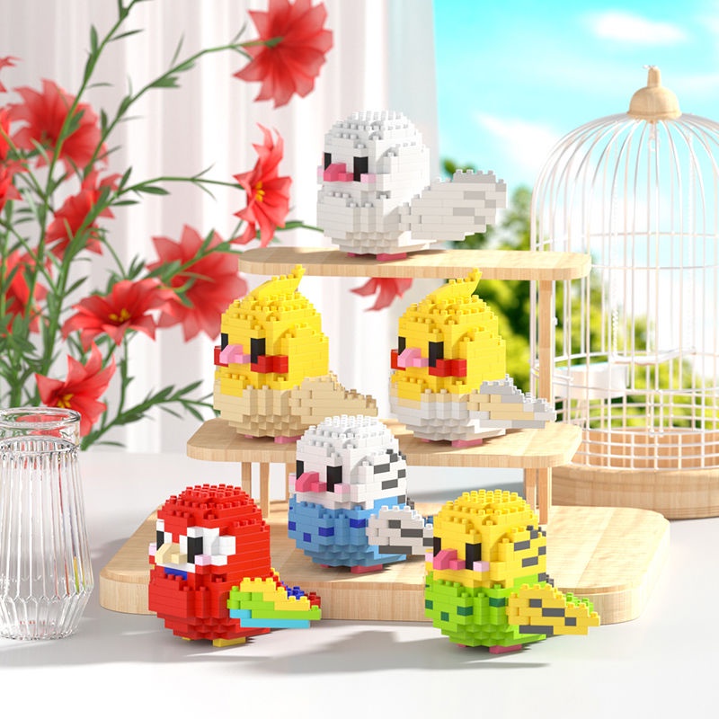 Bộ Đồ Chơi Lắp Ráp Lego Ba Chiều Hình Chú Chim Dễ Thương