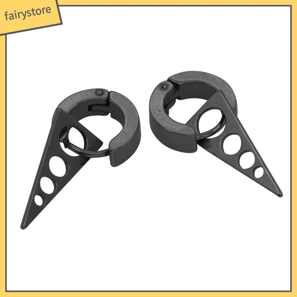 Bông Tai Đinh Tán Bằng Thép Không Gỉ Thời Trang Cá Tính Cho Nam &amp; Nữ