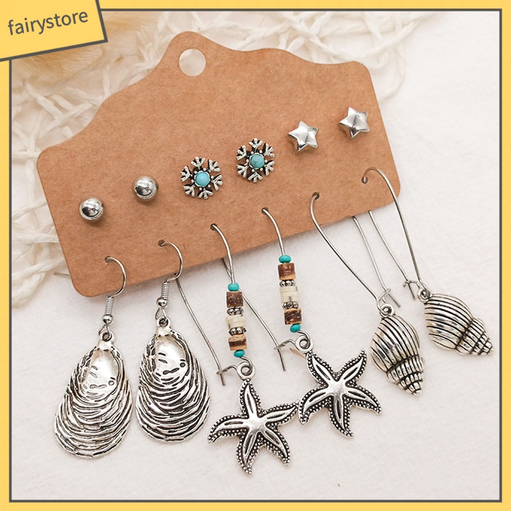 1 Bộ Bông Tai Tròn Bằng Hợp Kim Hình Lông Vũ Thoải Mái Dễ Phối Đồ Dùng Hàng Ngày