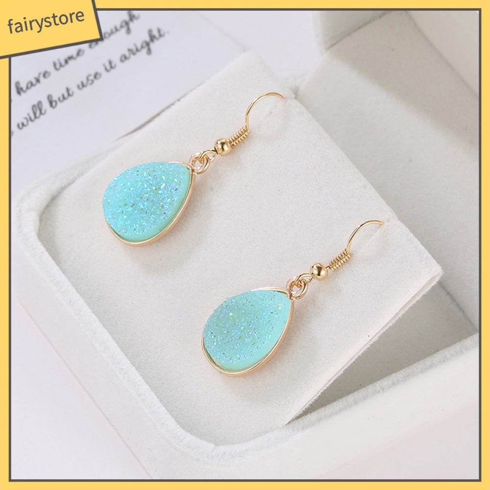 Bông Tai Hình Giọt Nước Thiết Kế Độc Đáo Thời Trang Cho Nữ