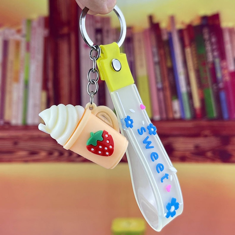 Móc Khóa Hình Mèo Và Chuột Hoạt Hình Sáng Tạo