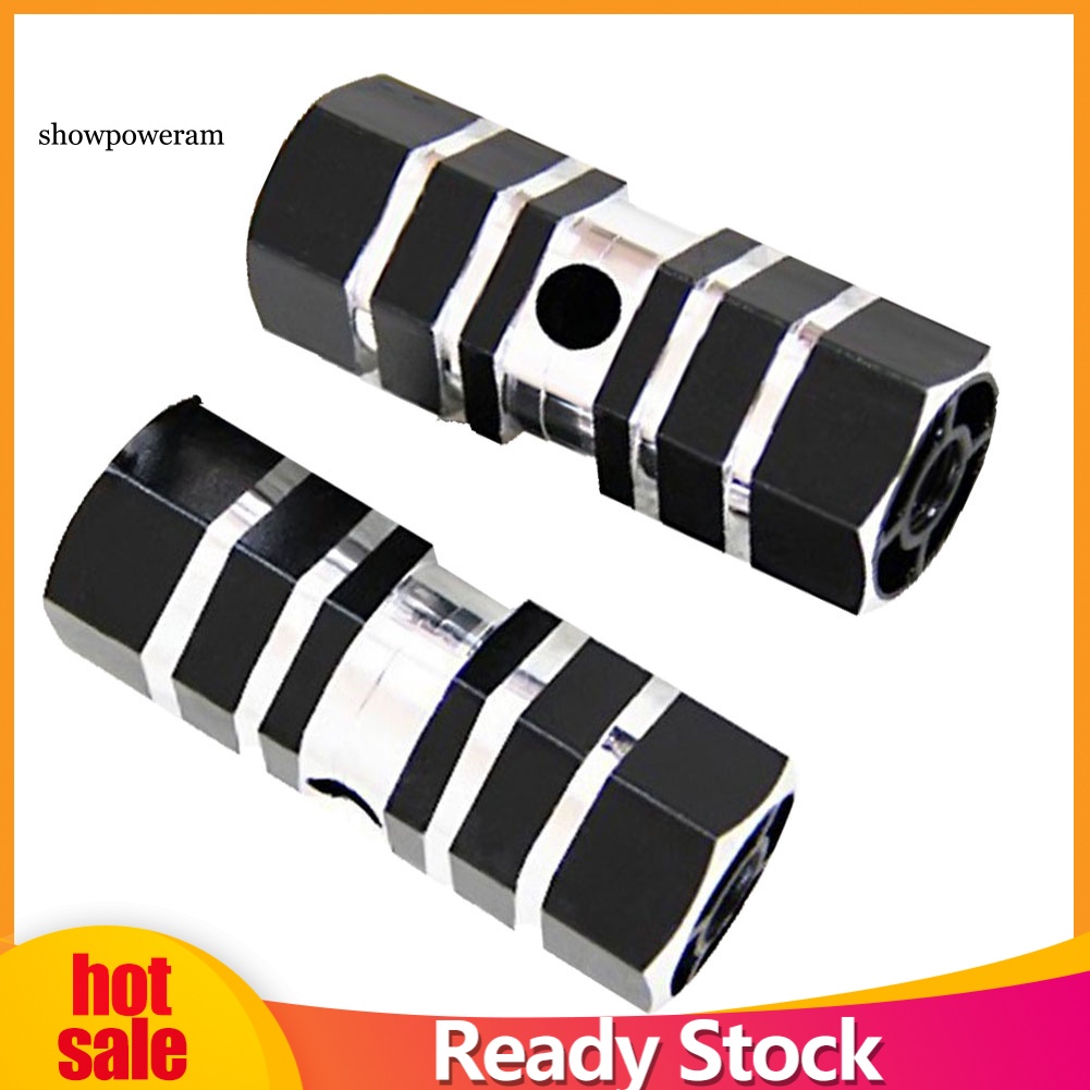 Set 2 Trục Giữ Bánh Xe Đạp Bằng Hợp Kim Nhôm Hình Lục Giác