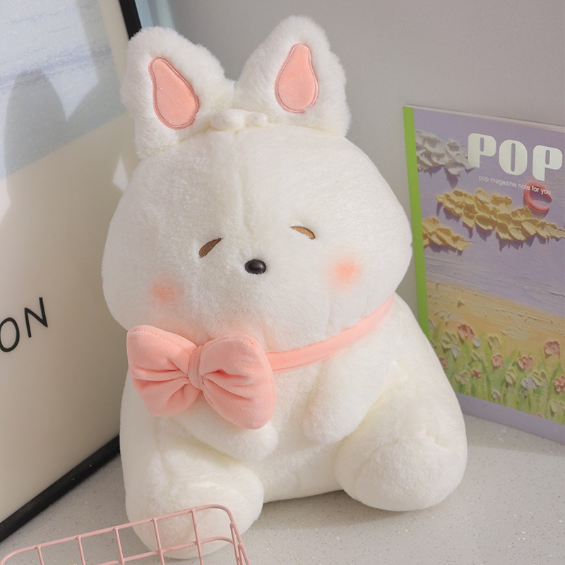 Thỏ Nhồi Bông Dễ Thương Dùng Làm Gối Ôm