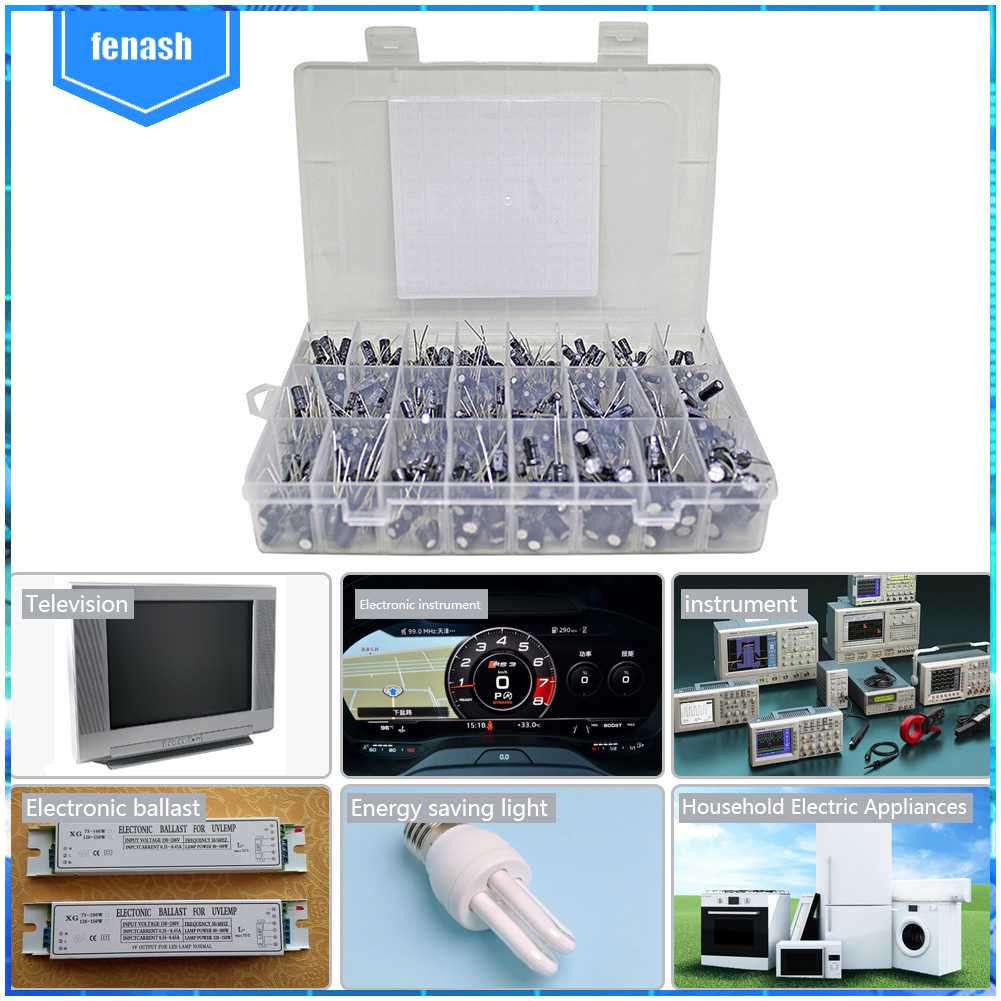Set 630 Tụ Điện 24Values Chuyên Dụng Chất Lượng Cao
