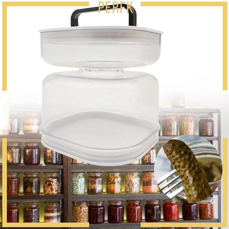 Hũ Thủy Tinh Trong Suốt Có Nắp Lật Dùng Đựng Gia Vị / Tỏi / Nấm
