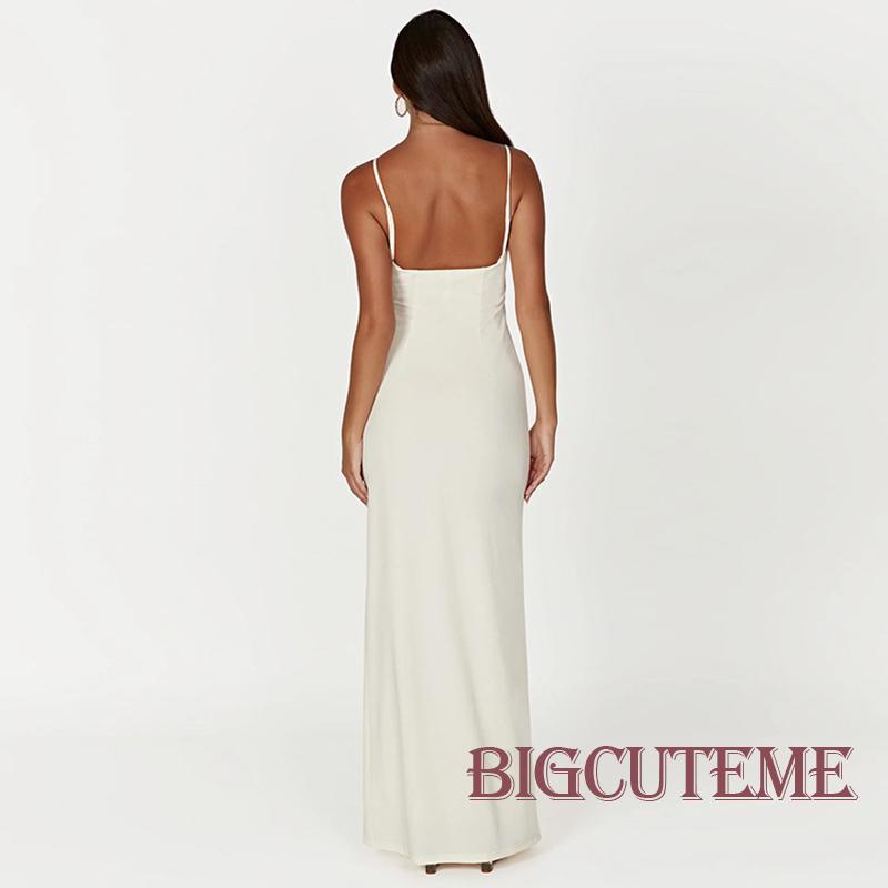 [] - Đầm Hai Dây Dáng Dài Ôm Sát Thời Trang Mùa Hè Cho Nữ