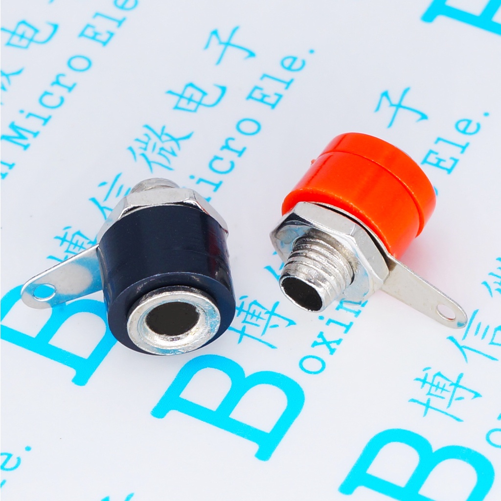 Ổ Cắm Bắp Chuối 4mm Màu Đỏ Đen Xanh Dương Vàng