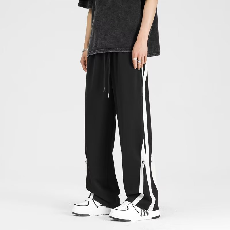 Quần Dài Thể Thao Ống Rộng Phong Cách Đường Phố Thời Trang Mùa Hè Dành Cho Nam