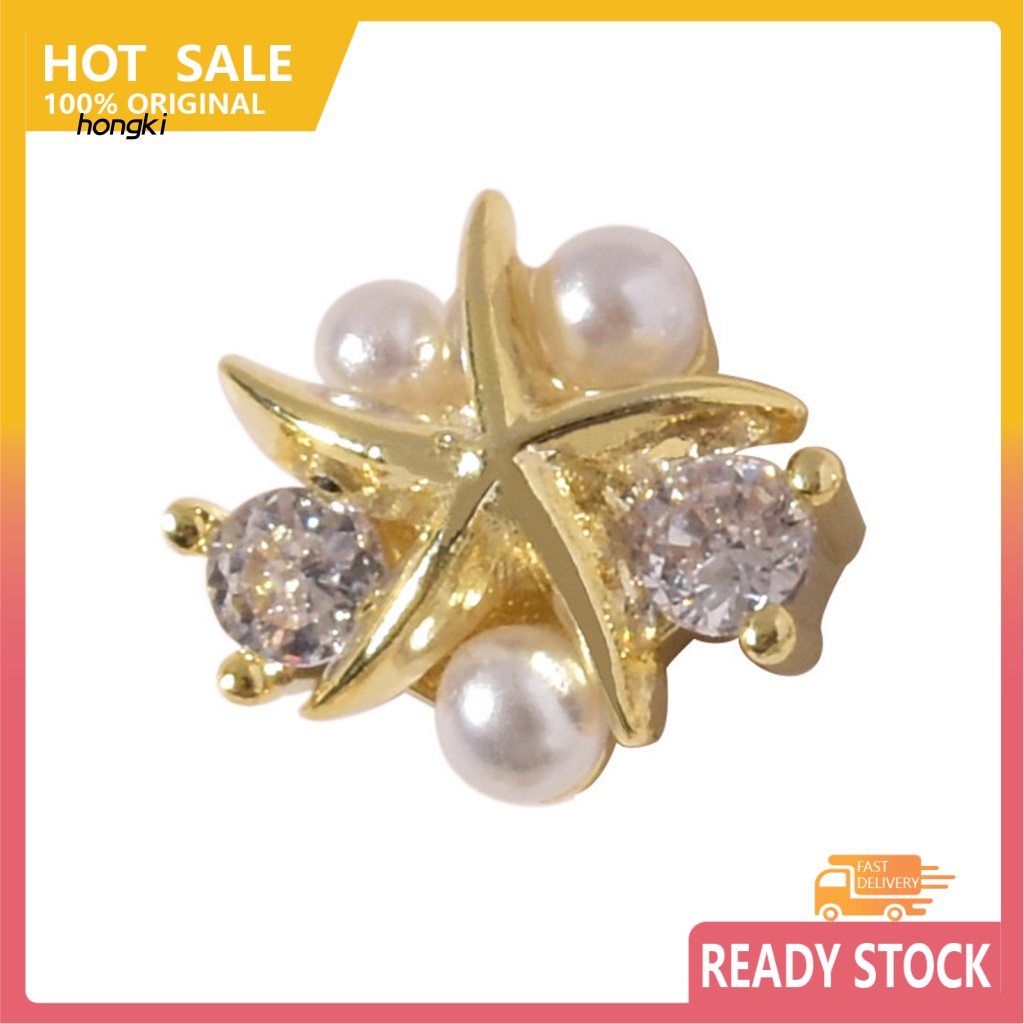 Đá Đính Trang Trí Móng Tay HH HH HH DIY Trọng Lượng Nhẹ Hình Sao Biển Dành Cho Nữ