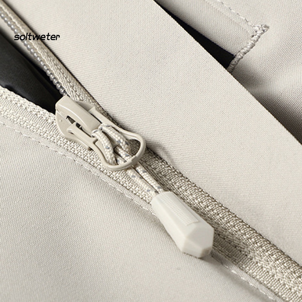 Áo Khoác Unisex Có Nón Bằng Vải Cotton Màu Trơn Chống Gió Chống Tia UV Có Khóa Kéo Dùng Khi Leo Núi Ngoài Trời