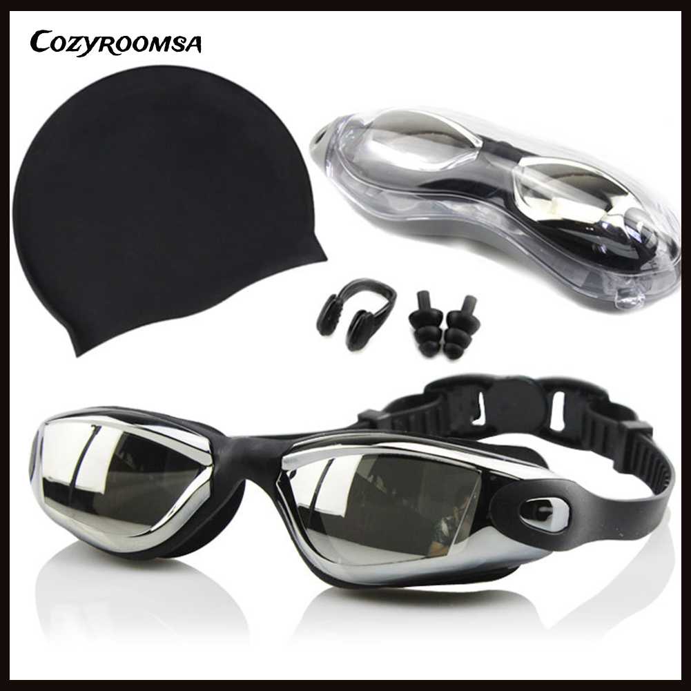 Kính Bơi Silicone Chống Sương Mù Unisex