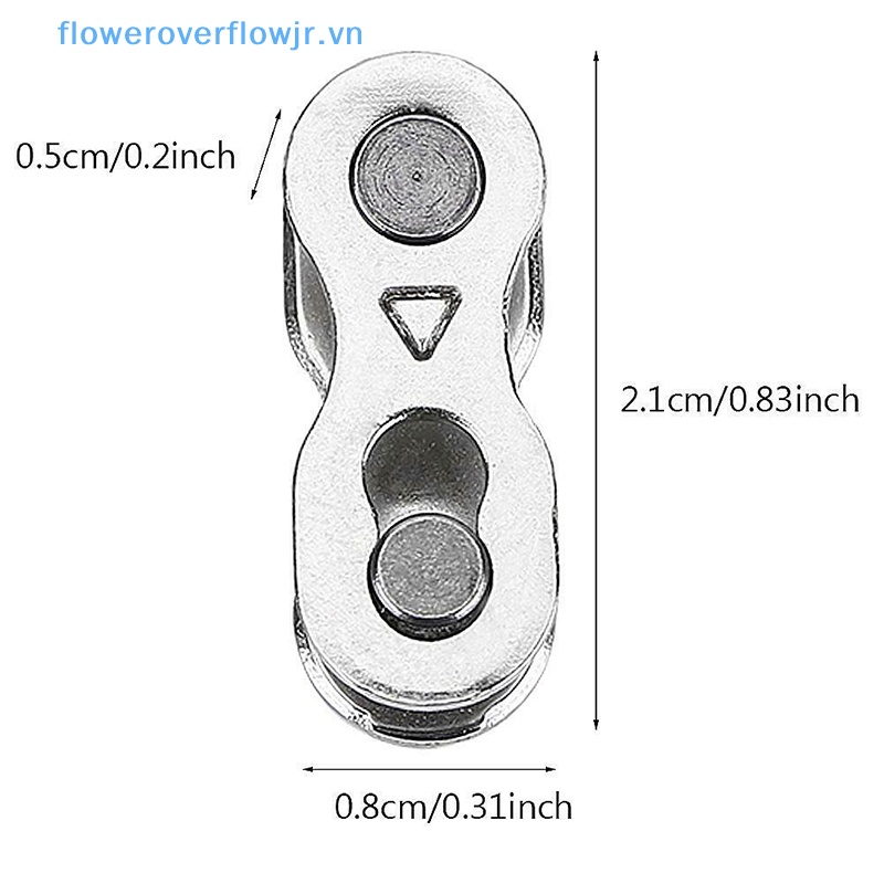 2 Khớp Nối Dây Sên Xe Đạp Tốc Độ 6 / 8 / 10 Thiết Kế Nhỏ Gọn Tiện Dụng