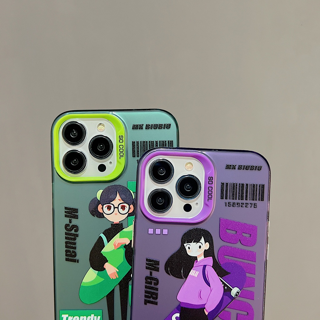 Ốp Điện Thoại tpu Mềm Chống Sốc Hai Mặt Nhám Cho iPhone 11 13 12 14 Pro Max