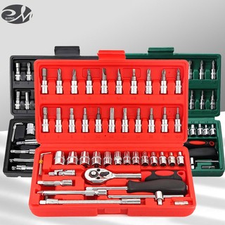 Bộ dụng cụ sửa chữa tự động ERMO gồm 46 món