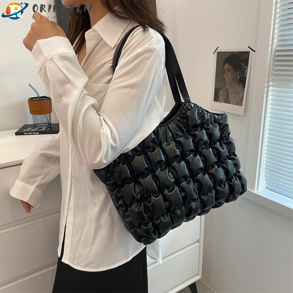 Túi Tote Đeo Vai Orentlii Chất Liệu Cotton Thời Trang Mùa Đông 2023