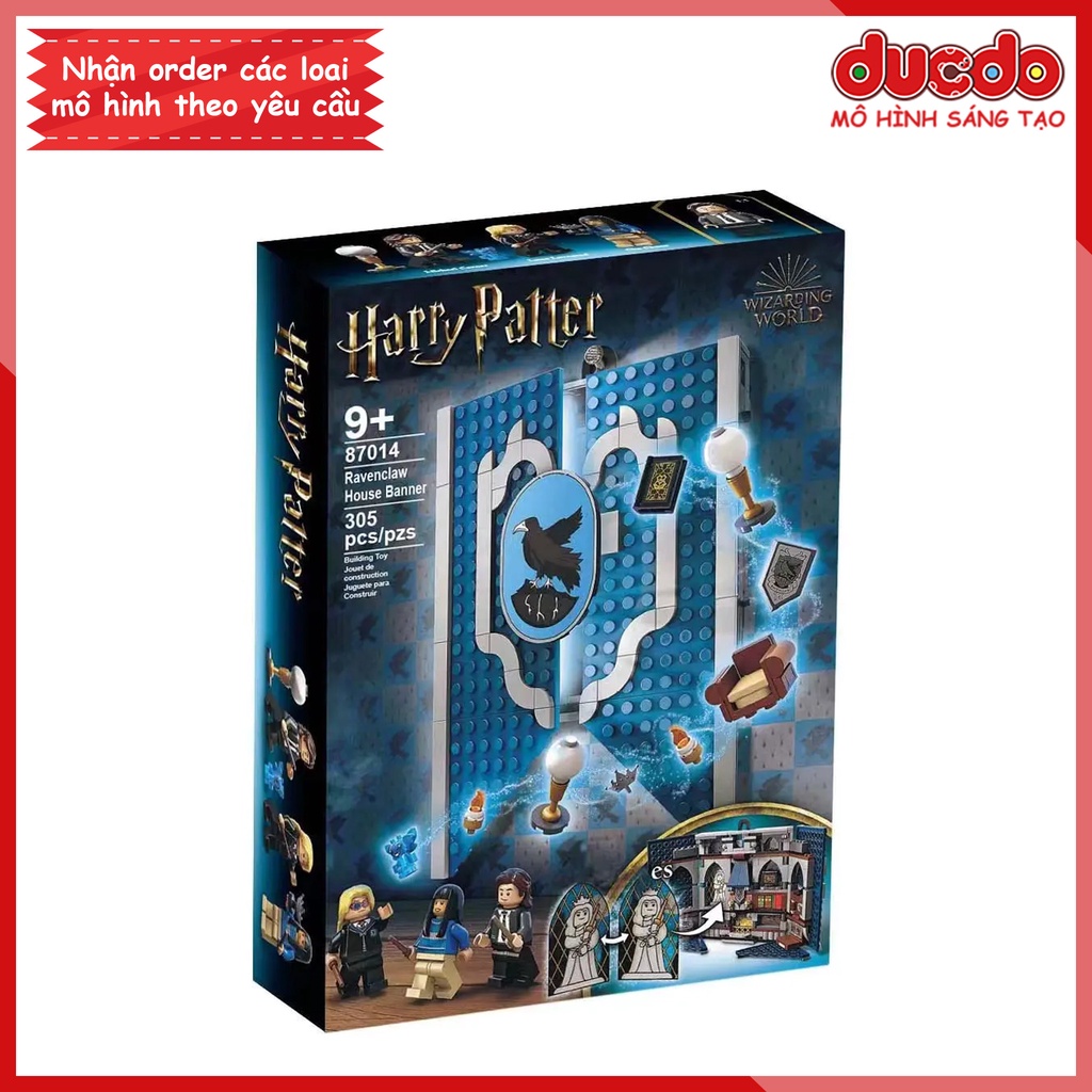 87014 Lắp ghép Harry Potter Bộ cờ Nhà Ravenclaw - Đồ chơi Xếp hình Mô hình 76411