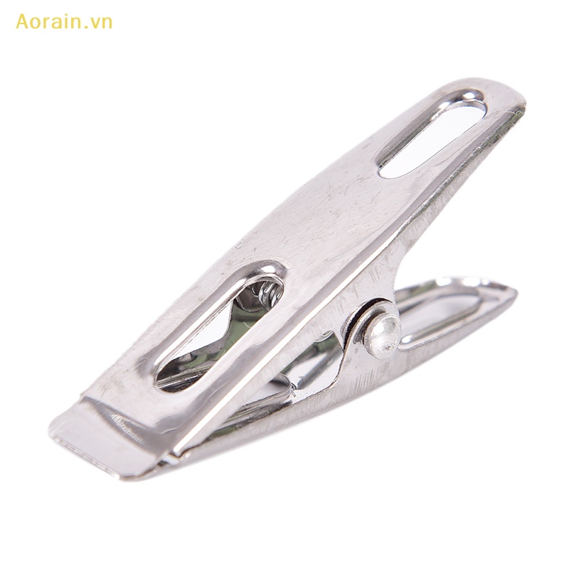 Set 20 Kẹp Phơi Quần Áo Bằng Thép Không Gỉ Chất Lượng Cao