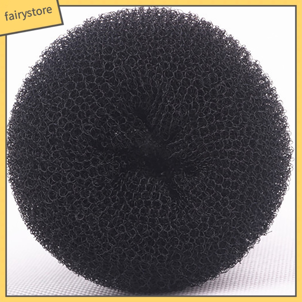 Set 10 Dây Buộc Tóc Co Giãn Mềm Mại Màu Trơn Tiện Dụng