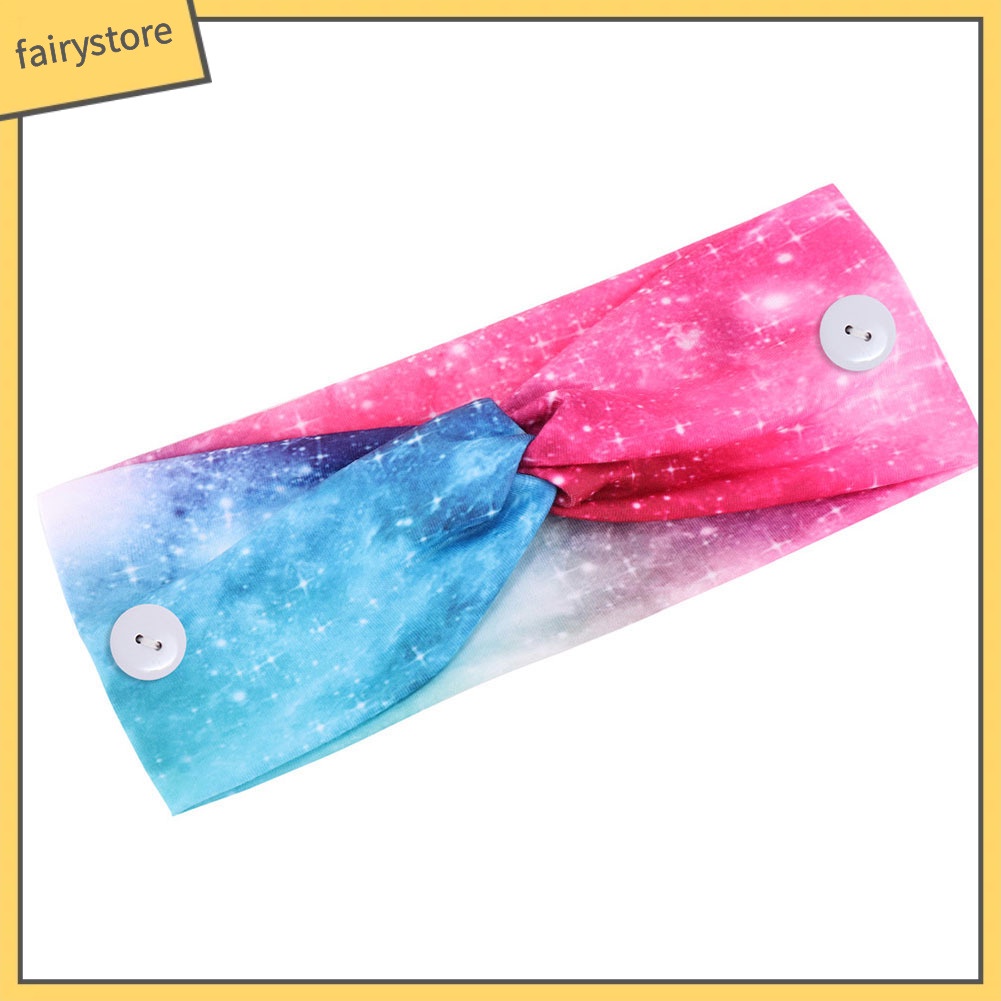 Băng Đô Cài Tóc Co Giãn Thắt Nút Dùng Tập Thể Thao / Yoga