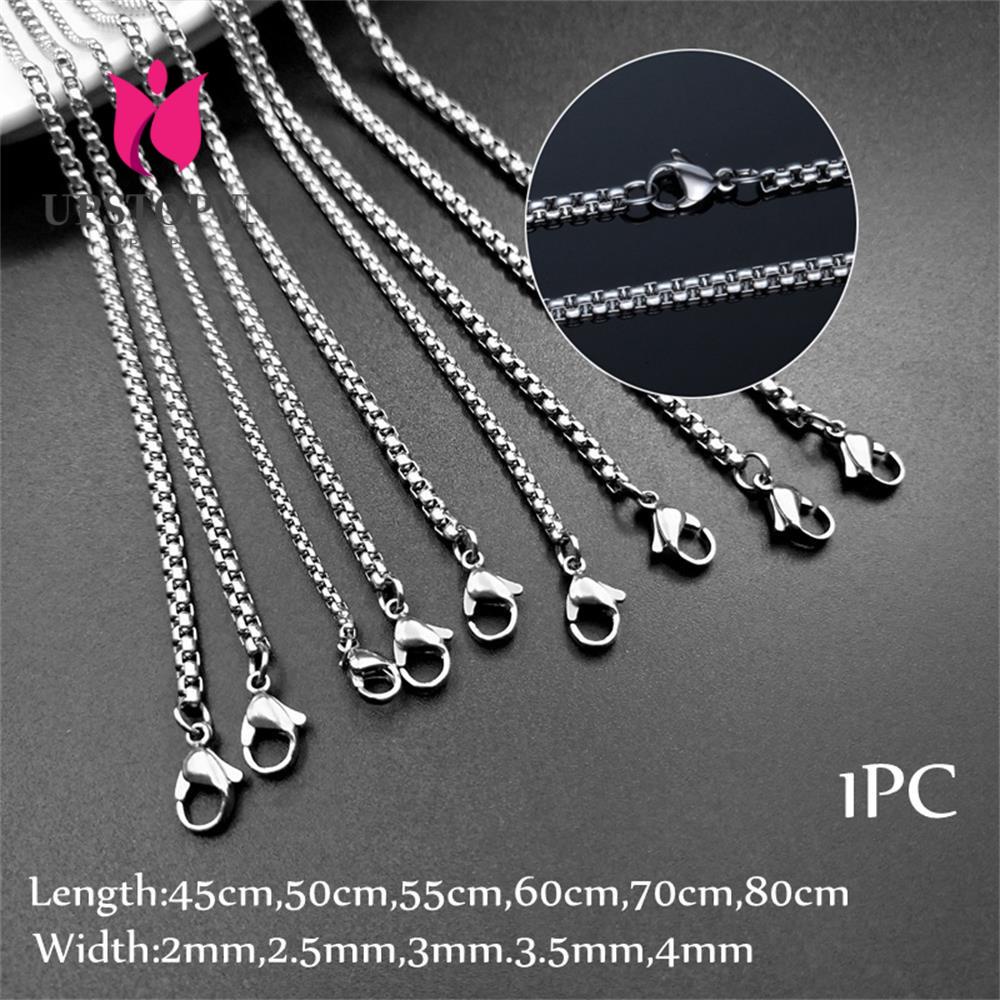 Vòng cổ Bằng Thép Không Gỉ Thời Trang Cá Tính Cho Nam Và Nữ|Tuyên Bố Màu Sắc Độc Đáo Chất Lượng Cao