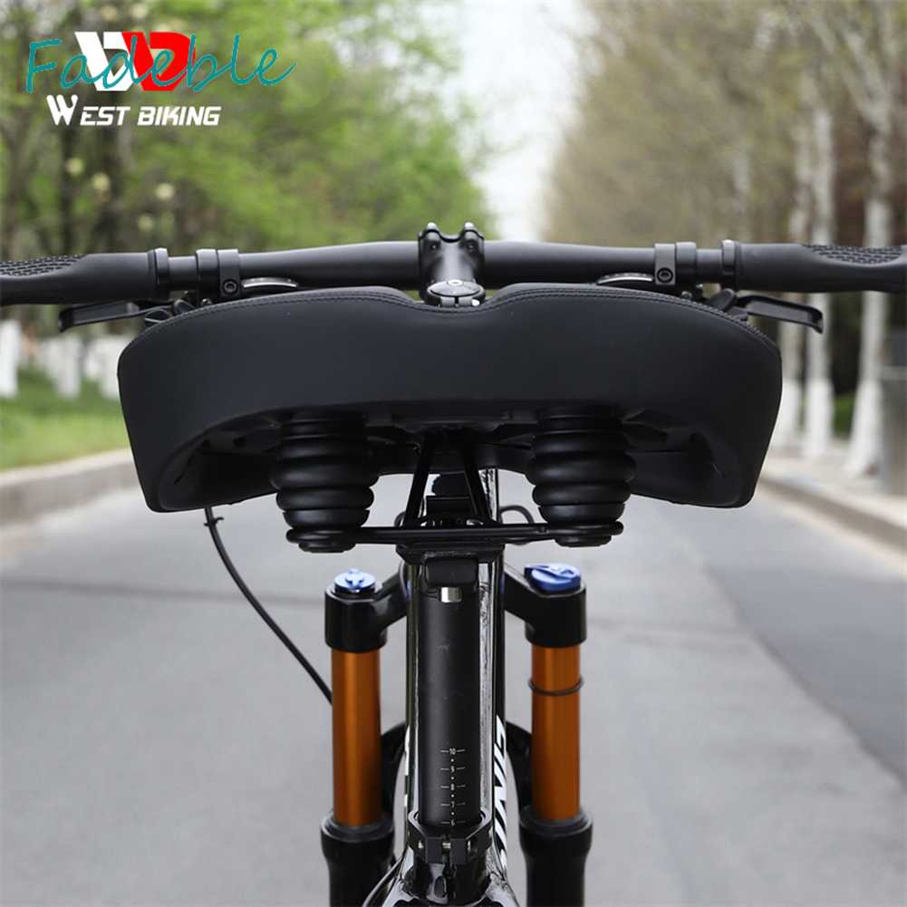 Yên Xe Đạp Leo Núi MTB Dày Dặn Hấp Thụ Sốc