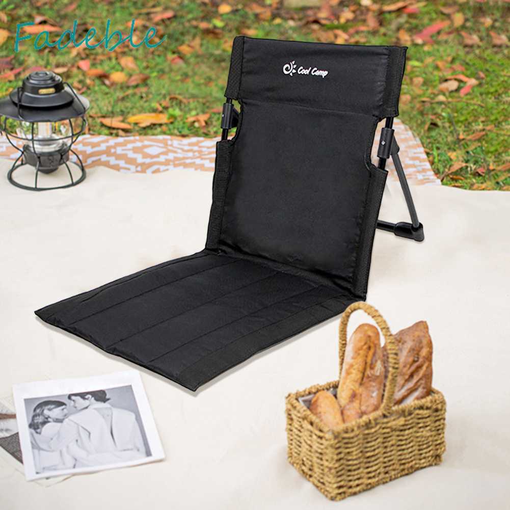 Đệm Tựa Lưng Cắm Trại Khung Hợp Kim Nhôm Có Thể Gấp Gọn Tiện Dụng
