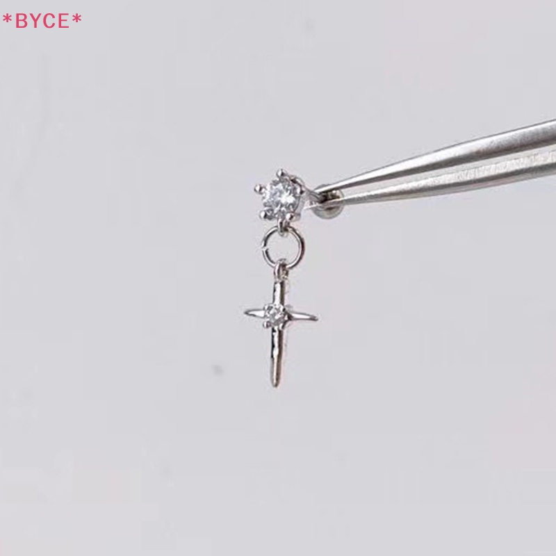 1 Đôi Bông Tai Đính Đá Zircon Lấp Lánh Thời Trang Dành Cho Nữ Mới