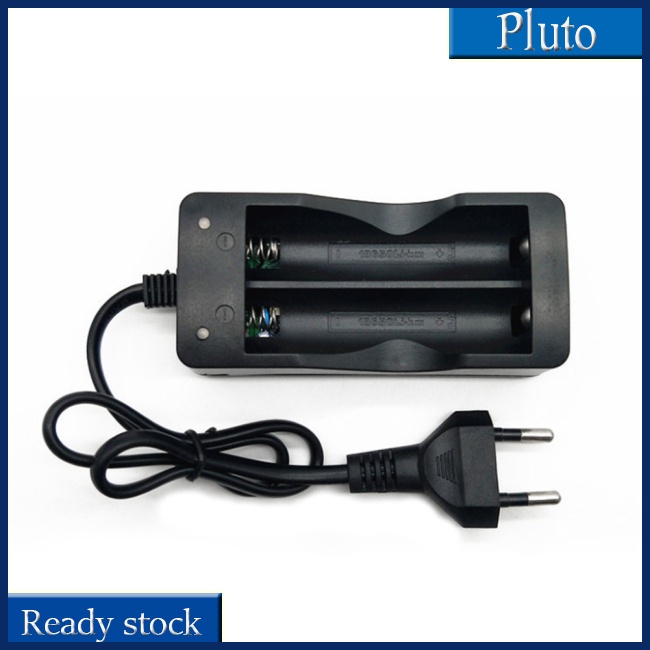 Bộ Sạc Pin Lithium 18650 Hai Cổng Thông Minh Có Dây Cáp