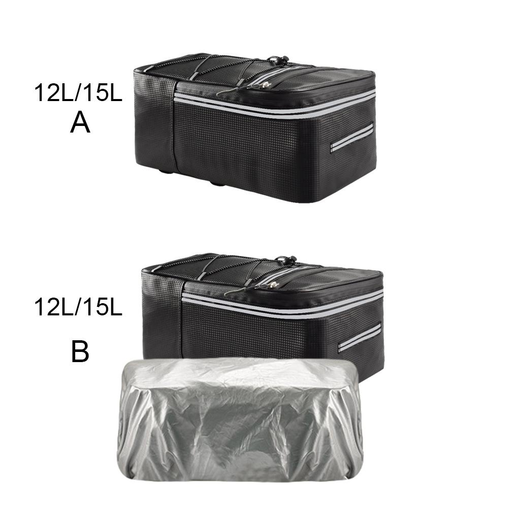 Túi Da PU Đựng Vật Dụng Gắn Yên Sau Xe Đạp Tiện Lợi