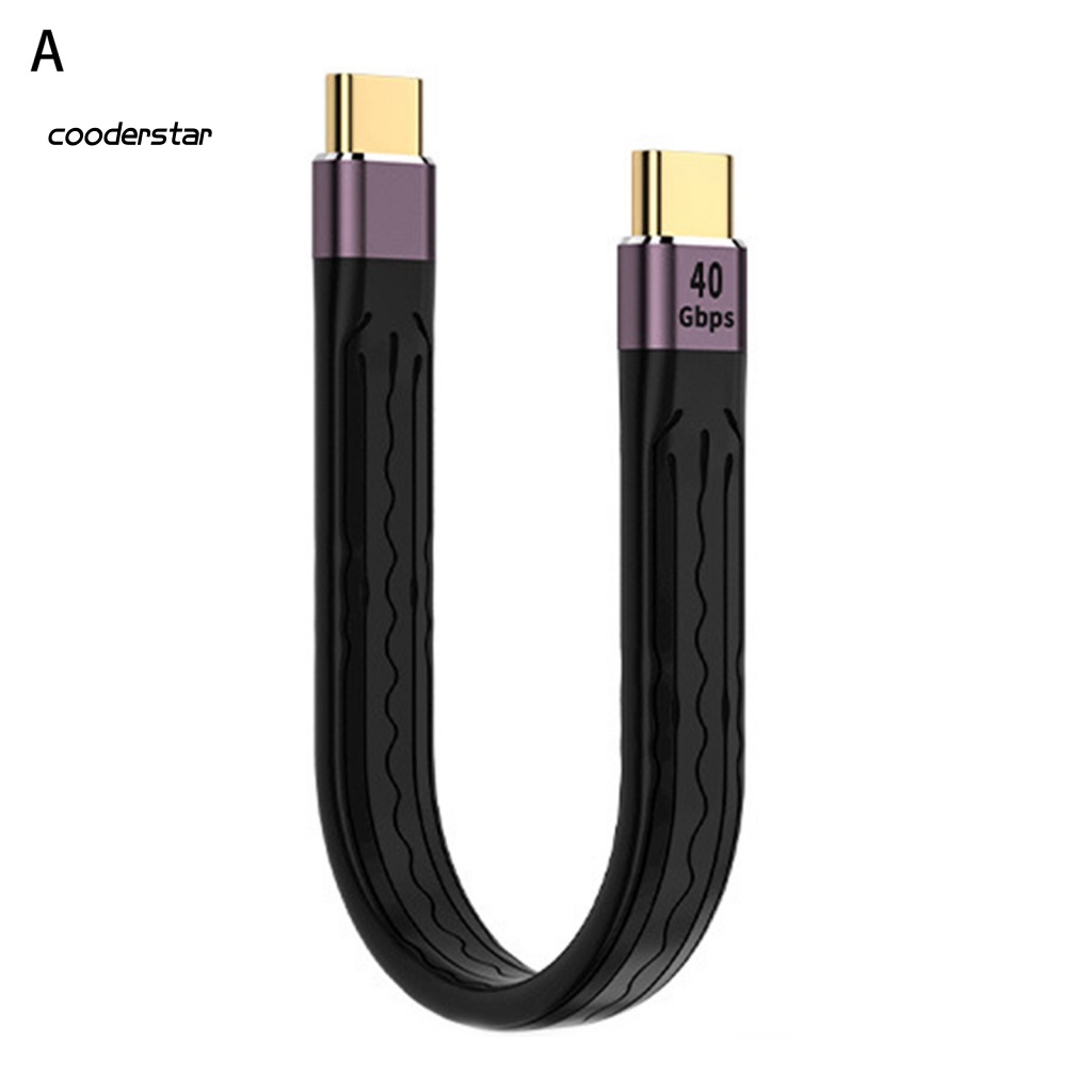 Cáp Sạc Type-C 40Gbps USB 4 Tốc Độ Cao