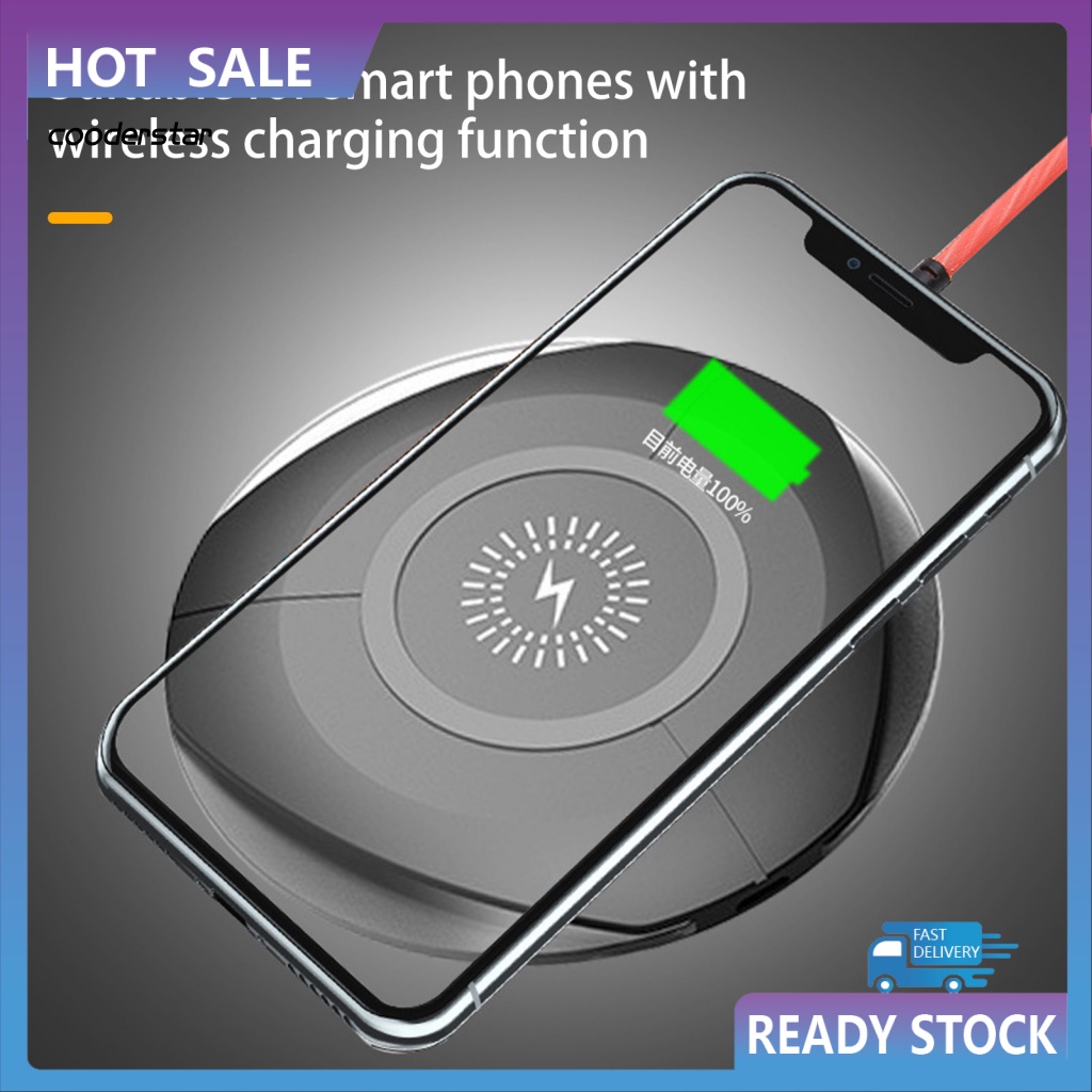 Đế Sạc Điện Thoại Không Dây Hình Tròn Tiện Dụng