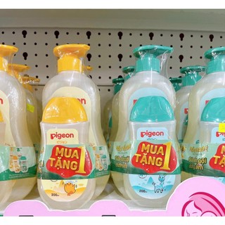 Sữa tắm gội pigoen 700ml tặng kèm chai 200ml