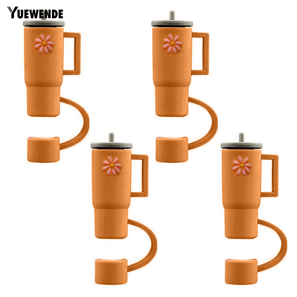 Bộ 4 Ống Hút Mềm Chống Tràn Dùng Cho Các Bữa Tiệc