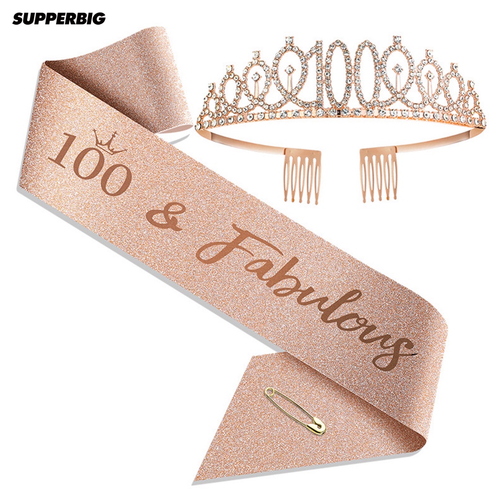 Vương Miện Thắt Dây Ruy Băng Đáng Yêu Cho Tiệc Sinh Nhật