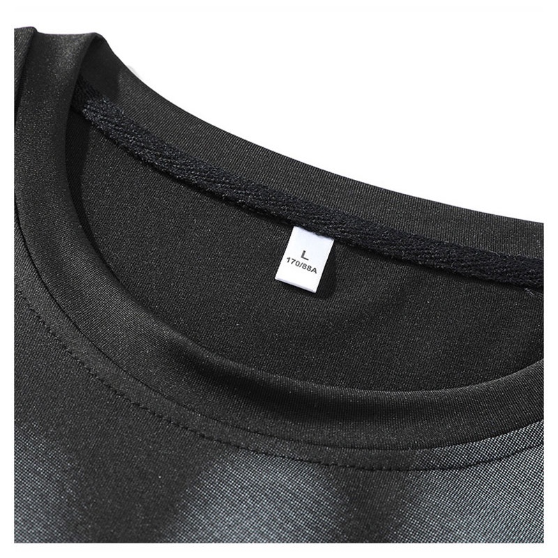 Áo Thun Tay Ngắn Vải Lụa Lạnh In Họa Tiết Thời Trang Mùa Hè Cho Nam