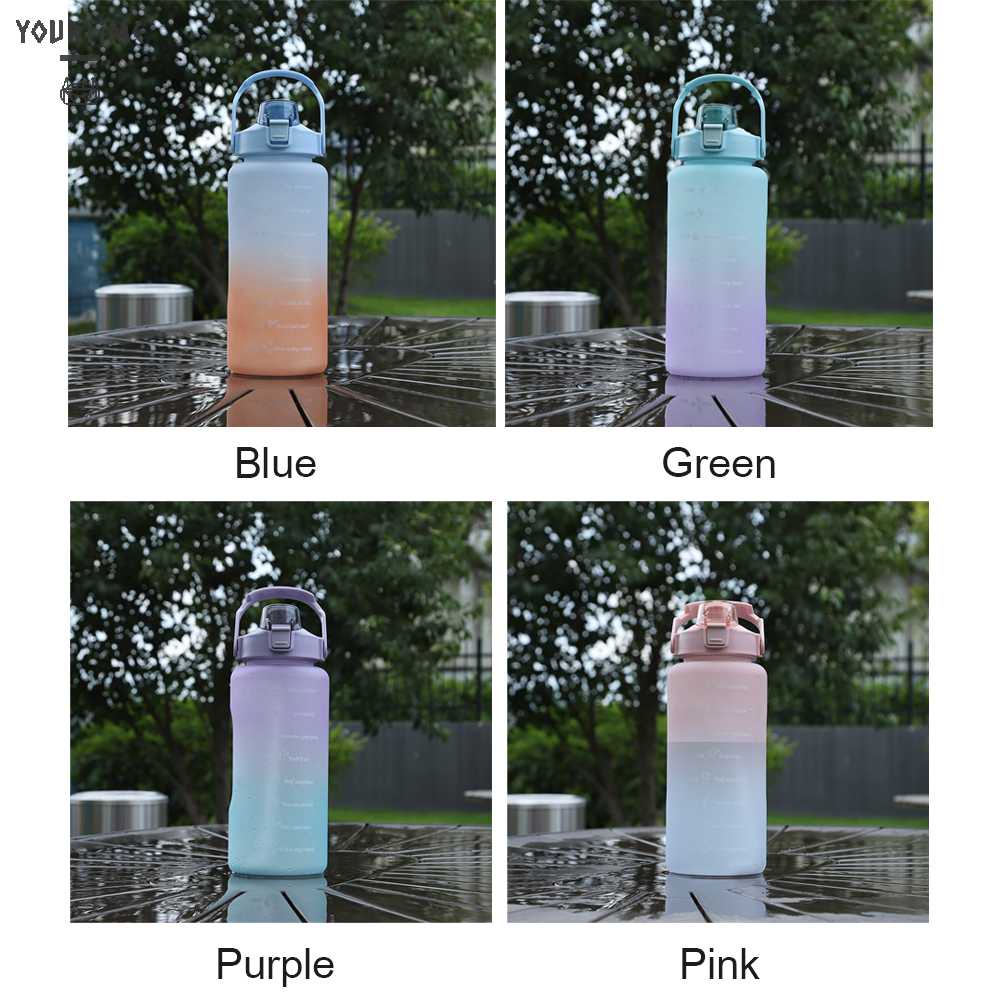 Bình Nước Thể Thao 2000ml Chống Rò Rỉ Tiện Dụng