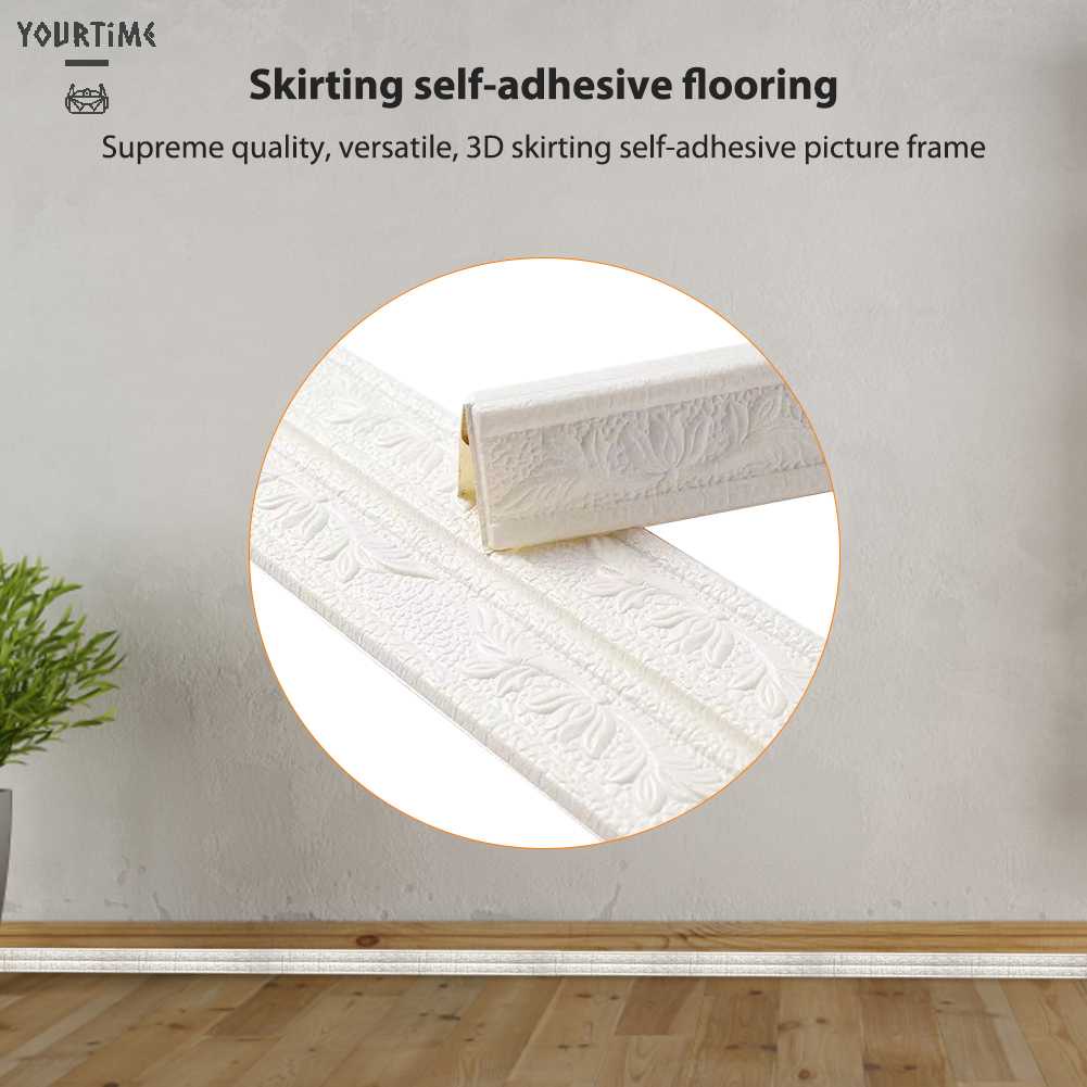 Dải Dán Góc Tường Bằng Xốp Tự Dính Tiện Dụng