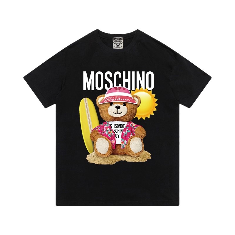 M-os &amp; CH-No &amp; - Áo Thun Tay Ngắn Hình Gấu Mặc Đi Biển Thoải Mái Và Đẹp Mắt unisex