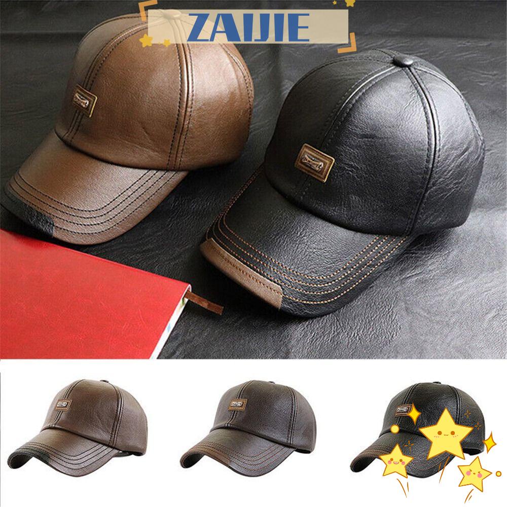 Mũ Lưỡi Trai Da Dày Dặn Giữ Ấm Thời Trang 24