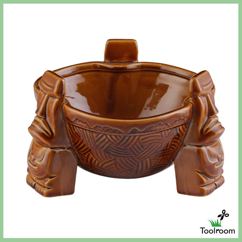 Cốc Uống Nước Bằng Sứ 1000ml Chủ Đề Tiki Sáng Tạo