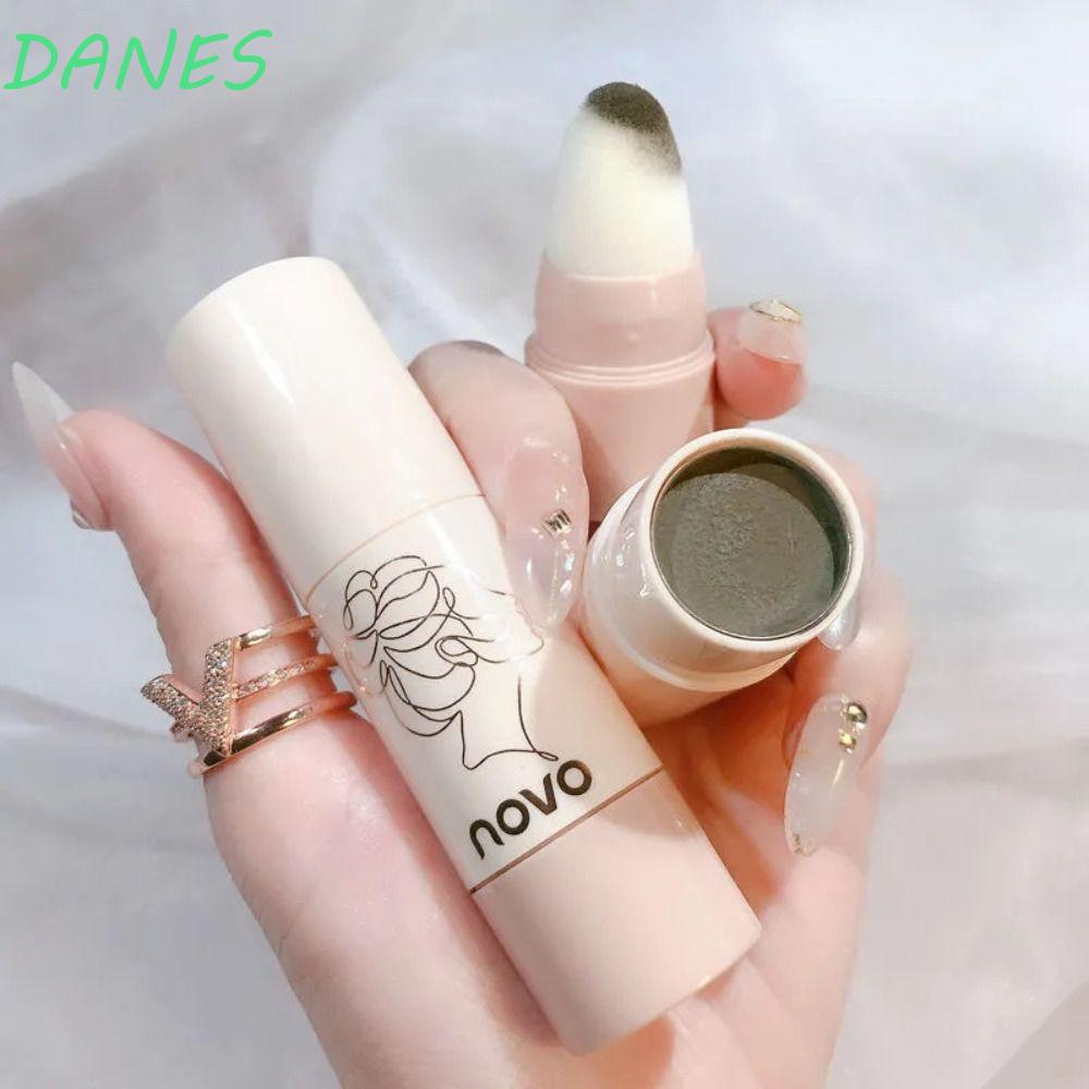 Phấn Che Khuyết Điểm Chân Tóc Màu Đen / Nâu Kèm Mút Tán Tiện Lợi