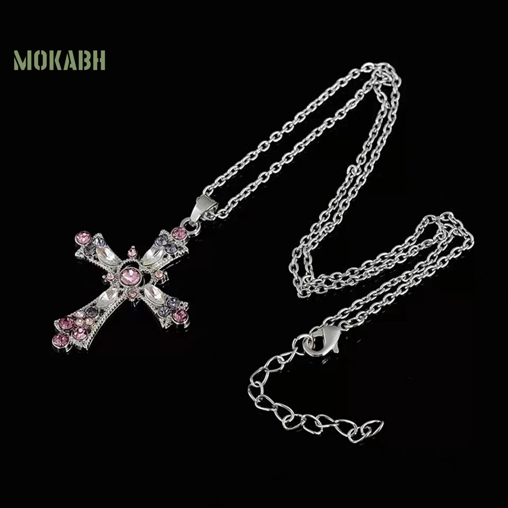 Vòng cổ Họa Tiết Hình Học / Trái Tim / Thánh Giá Đính Đá Nhiều Màu Sắc Phong Cách Âu Mỹ Thời Trang Cho Nữ